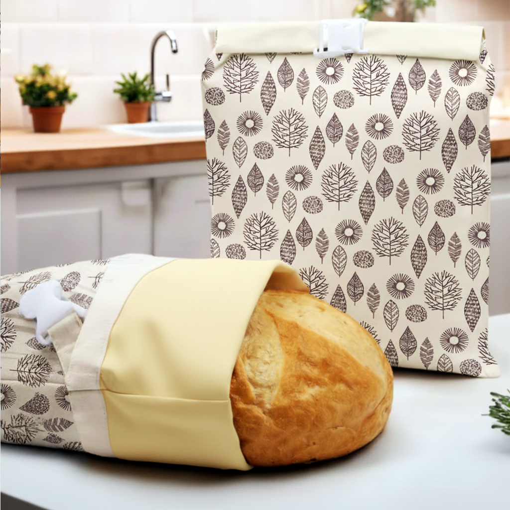 Premium Cotton Beeswax Bread Bags - by Lorine™